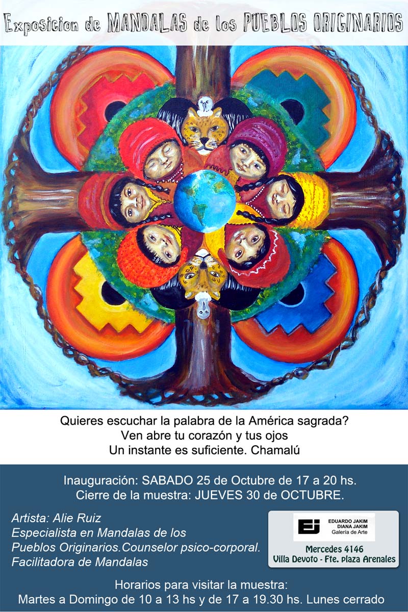 Exposicion de Mandalas de los Pueblos Originarios